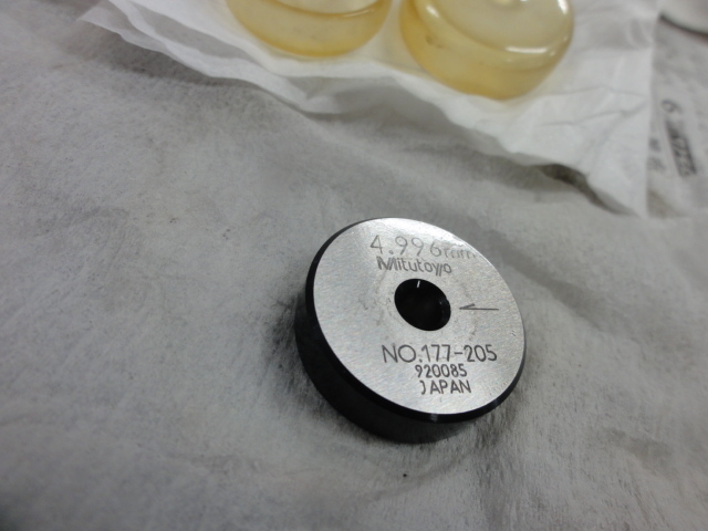 Mitutoyo 4.996 Ring Image 1