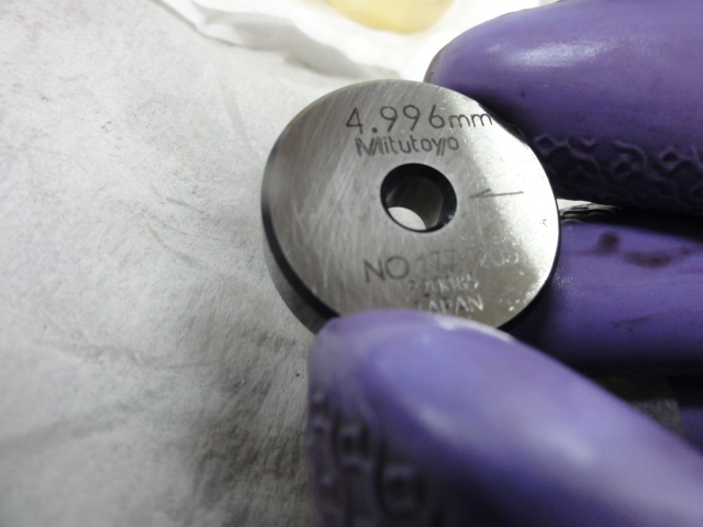 Mitutoyo 4.996 Ring Image 2