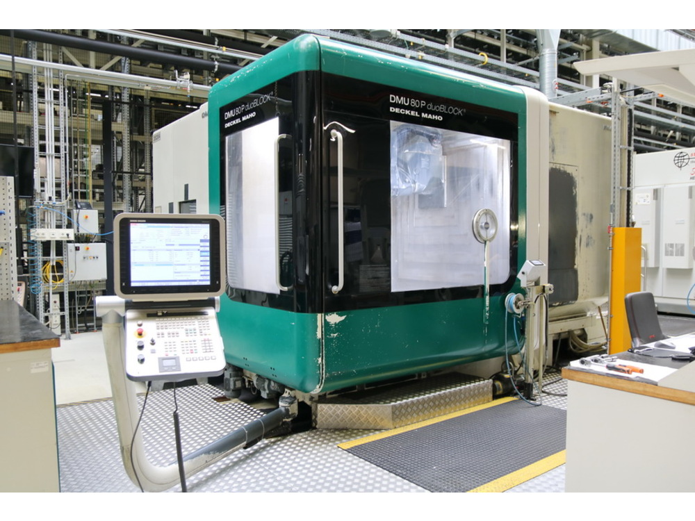 DMG DECKEL MAHO DMU 80 P duoBlock 5Axis Machining Center