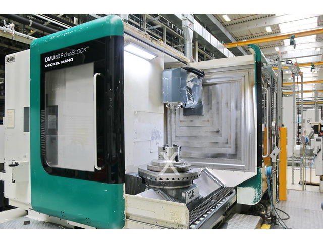 DMG DECKEL MAHO DMU 80 P duoBlock 5Axis Machining Center Image 5