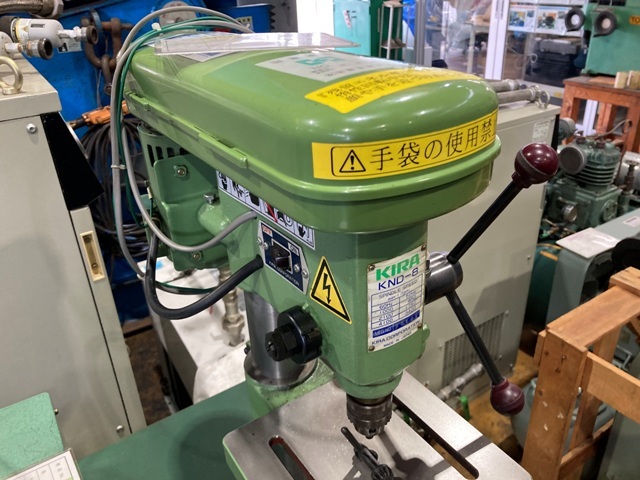 キラコーポレーション KND-8 卓上ボール盤 の画像 5枚目