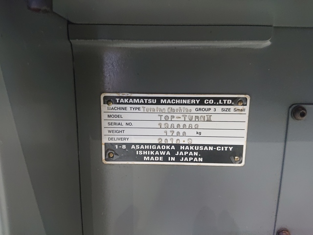 TAKAMAZ Machinery TOP-TURNⅡ NC Lathe Image 7