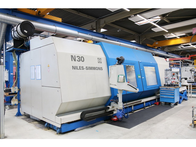 NILES SIMMONS N 30/3LT - 3500 NC Lathe Image 15