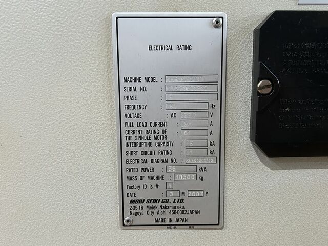 MORI SEIKI NH4000DCG Horizontal Machining Center Image 8