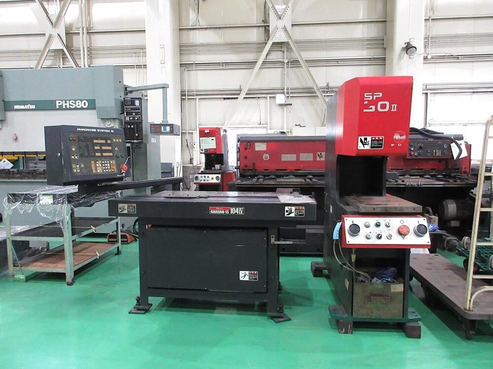 AMADA SP-30Ⅱ-SS104Ⅳ Punch Press