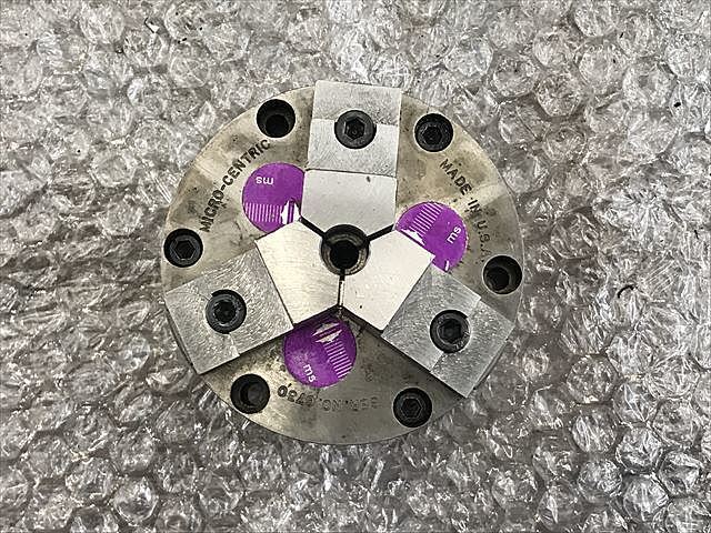 micro centric 3-50-3 旋盤チャック の画像 1枚目