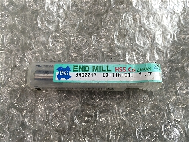 OSG EX-TIN-EDL 1.7 End Mill Image 1