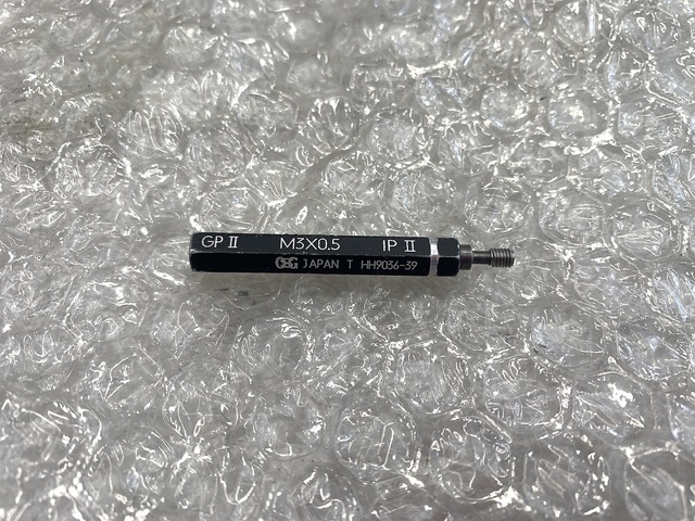 OSG M3×0.5 その他測定ゲージ関連 の画像 1枚目