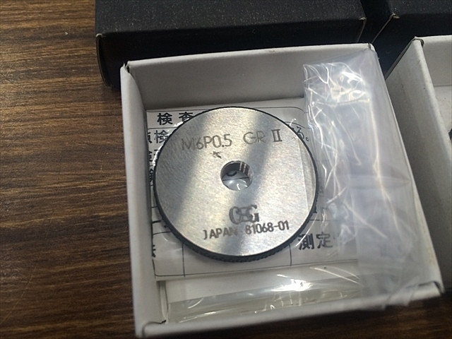 OSG M6P0.5 リング の画像 2枚目