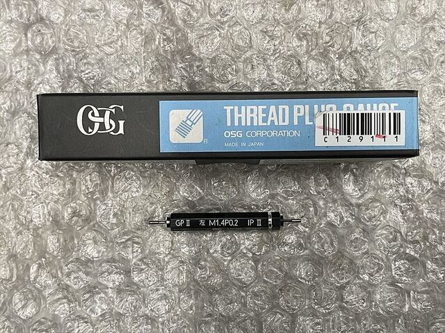 OSG 左M1.4P0.2 その他測定ゲージ関連 の画像 1枚目