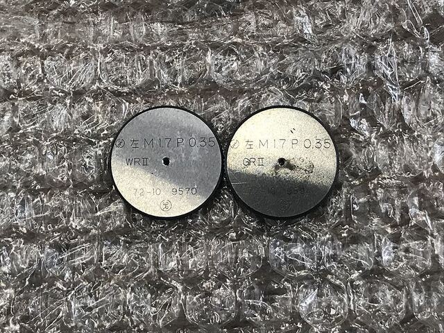アルプスゲージ 左M1.7P0.35 Ring Image 1
