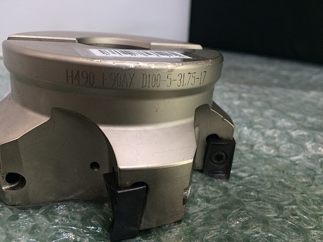 イスカル H490 F90AX D100-5-31.75-17 Milling Cutter Image 4