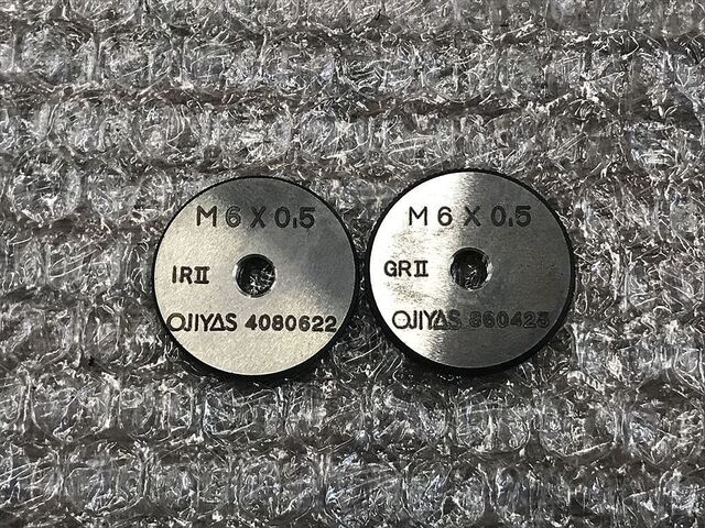 オヂヤセイキ M6P0.5 リング の画像 1枚目
