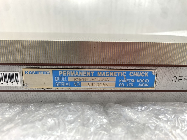 カネテック RMWH-2F1530A ワークホルダ の画像 2枚目