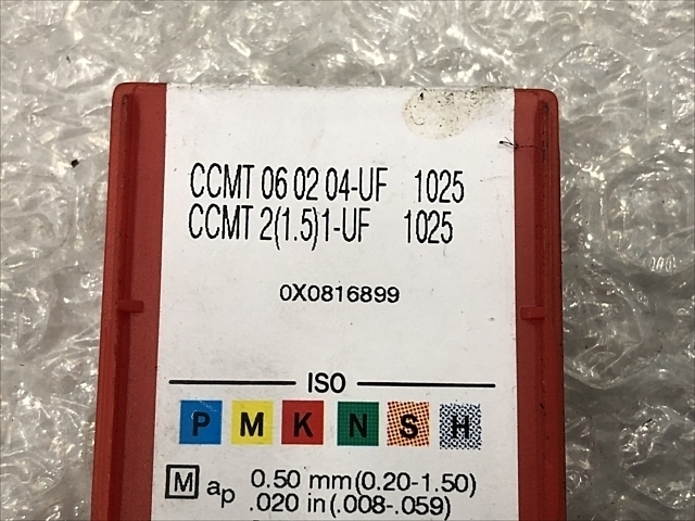 サンドビック CCMT060204-UF 1025 インサート・チップ の画像 2枚目