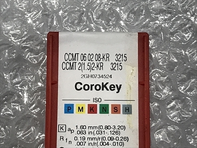 サンドビック CCMT 06 02 08-KR 3215 インサート・チップ の画像 2枚目