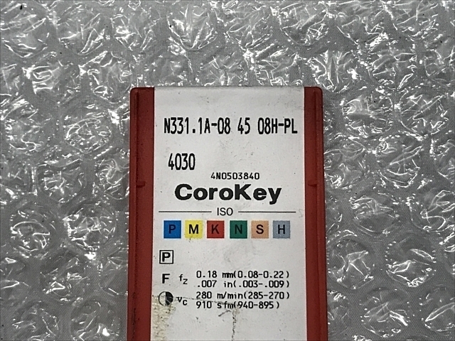 サンドビック N331.1A-08 45 08H-PL4030 インサート・チップ の画像 2枚目