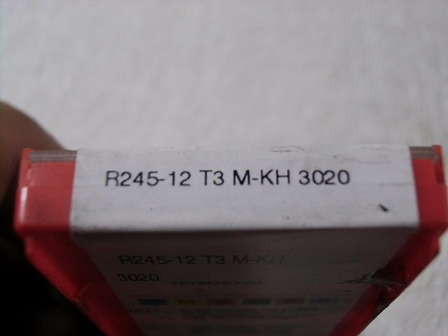 SANDVIK R245-12 T3 M-KM Insert Chip Image 2