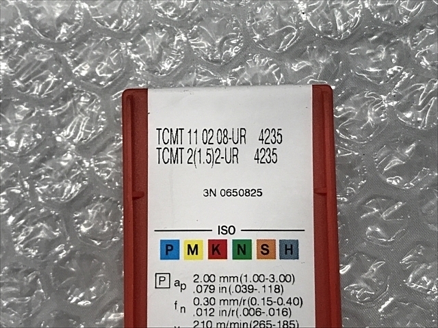 SANDVIK TCMT110208-UR 4235 Insert Chip Image 2