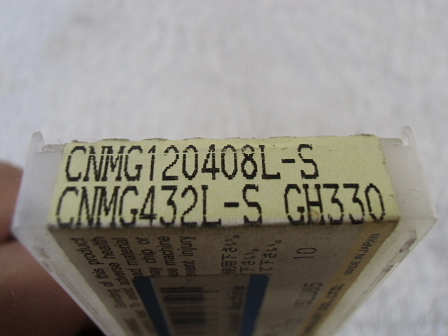 タンガロイ CNMG120408L-S インサート・チップ の画像 2枚目