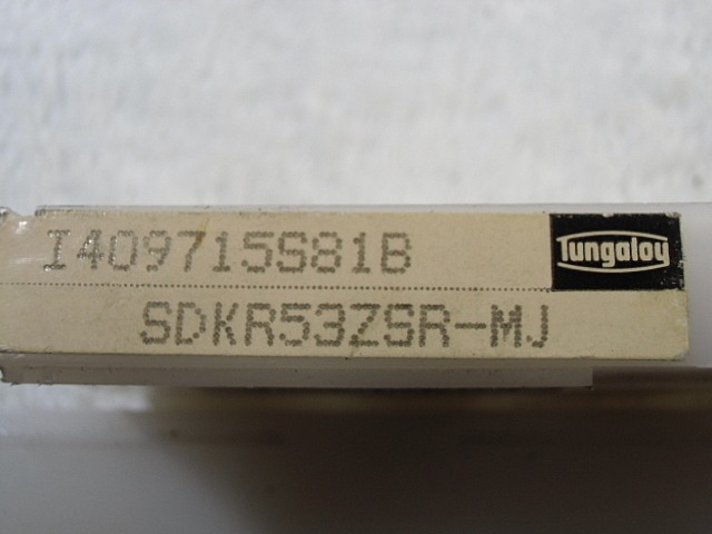 タンガロイ SDKR53ZSR-MJ インサート・チップ の画像 3枚目