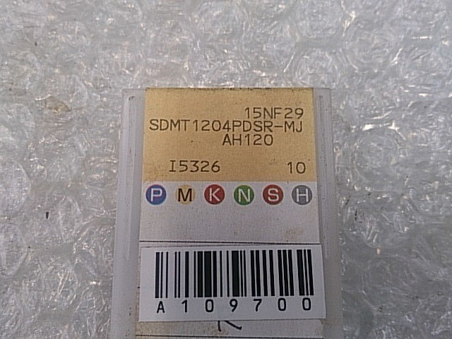 タンガロイ SDMT1204PDSR-MJ AH120 インサート・チップ の画像 2枚目