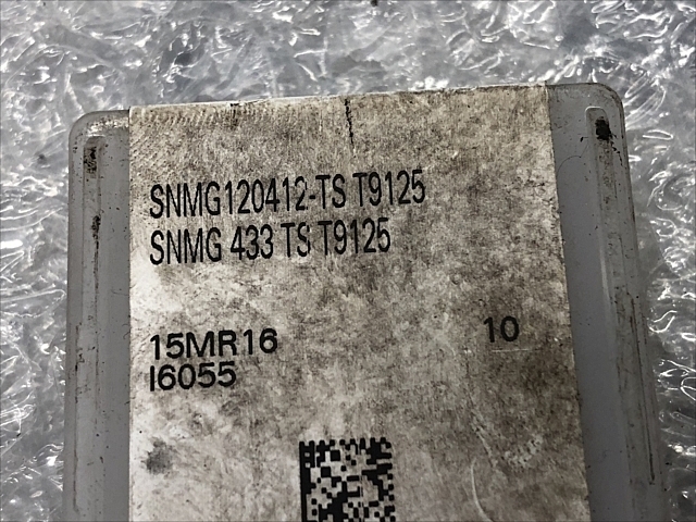タンガロイ SNMG120412-TS T9125 インサート・チップ の画像 2枚目