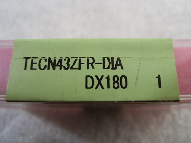 タンガロイ TECN43ZFR-DIA  インサート・チップ の画像 2枚目