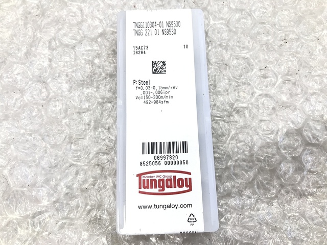 タンガロイ TNGG110304-01 インサート・チップ の画像 2枚目