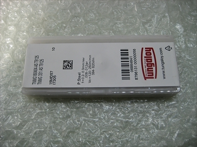 タンガロイ TNMG160404-AS T9125 インサート・チップ の画像 2枚目