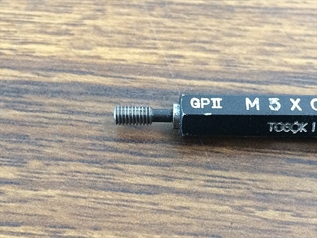 トーソク M3P0.5 その他測定ゲージ関連 の画像 2枚目