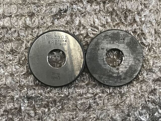 トーヨー M16.5P0.5 リング の画像 1枚目