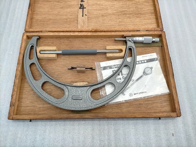 ナカニシ YAB10-M マイクロメーター（外側） の画像 1枚目