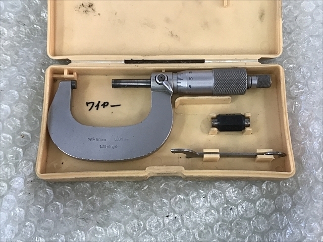 ミツトヨ M210-50(101-104) マイクロメーター（外側） の画像 1枚目