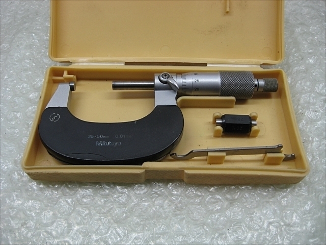 ミツトヨ M210-50(101-104) マイクロメーター（外側） の画像 1枚目