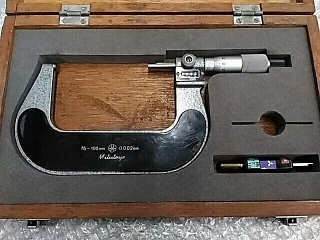 ミツトヨ M820-100V(193-514) マイクロメーター（外側） の画像 1枚目