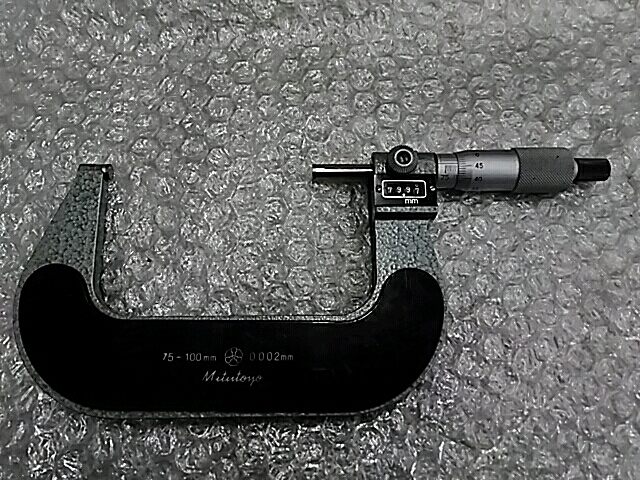 ミツトヨ M820-100V(193-514) マイクロメーター（外側） の画像 2枚目