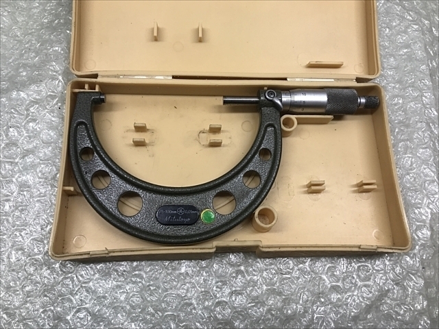 ミツトヨ OM-100(103-140) マイクロメーター（外側） の画像 1枚目