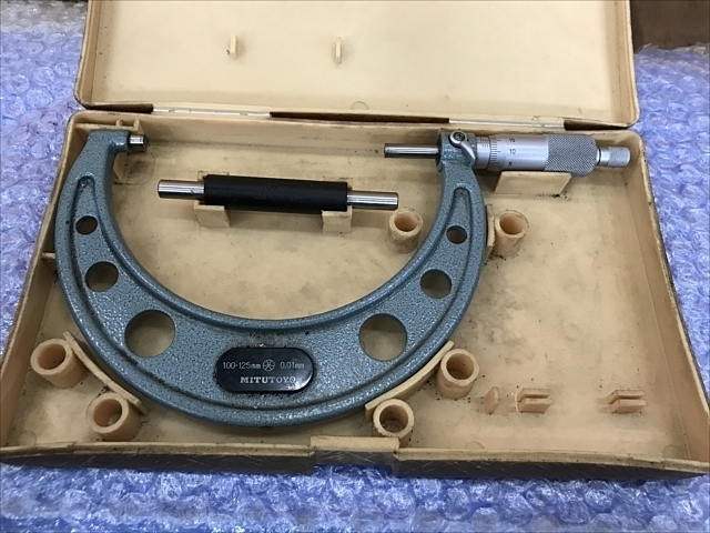 ミツトヨ OM-125(No.103-141) マイクロメーター（外側） の画像 1枚目