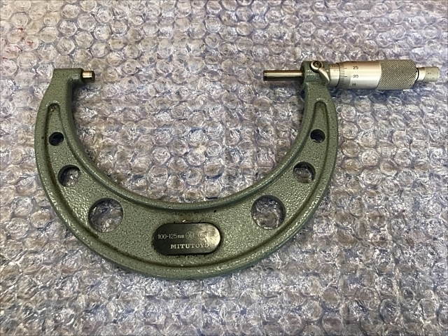 ミツトヨ OM-125(No.103-141) マイクロメーター（外側） の画像 2枚目