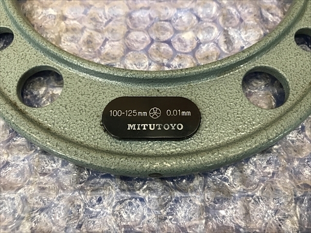ミツトヨ OM-125(No.103-141) マイクロメーター（外側） の画像 5枚目