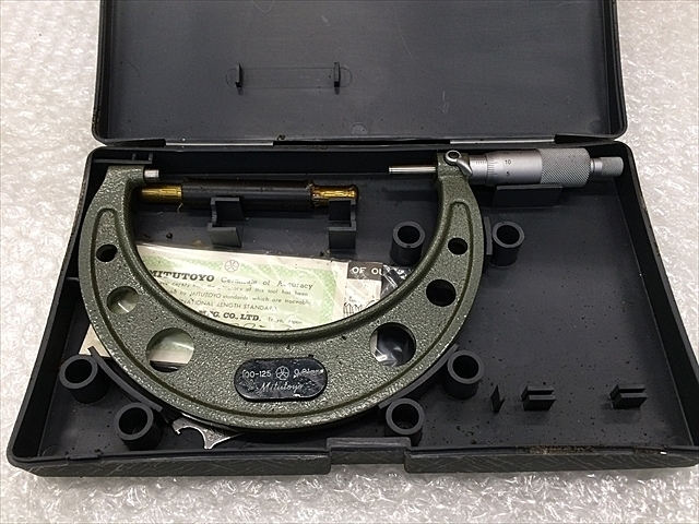 ミツトヨ OM-125(No.103-141) マイクロメーター（外側） の画像 1枚目