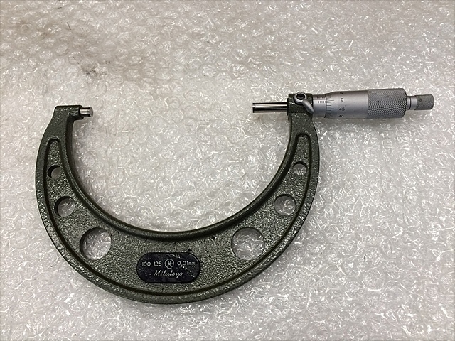 ミツトヨ OM-125(No.103-141) マイクロメーター（外側） の画像 2枚目