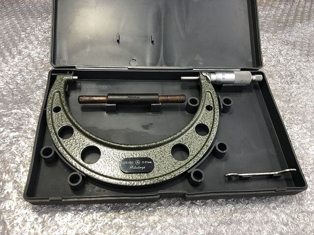 ミツトヨ OM-150(103-142A) マイクロメーター（外側） の画像 1枚目