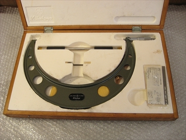 ミツトヨ OM-300(No.103-148) マイクロメーター（外側） の画像 1枚目