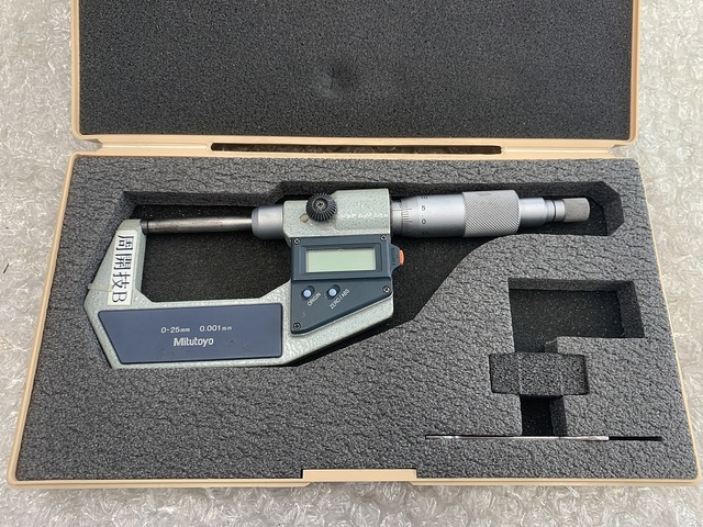 ミツトヨ OMV-25DM(406-521-20) マイクロメーター（外側） の画像 1枚目