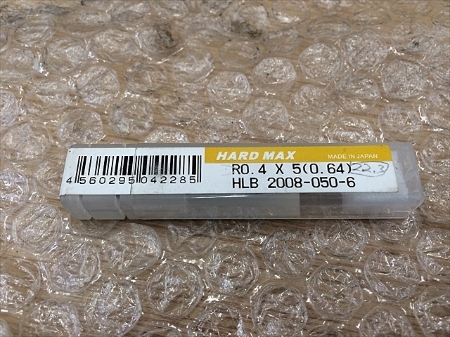 ユニオンツール HLB2008-050-6 R0.4×5 エンドミル の画像 1枚目