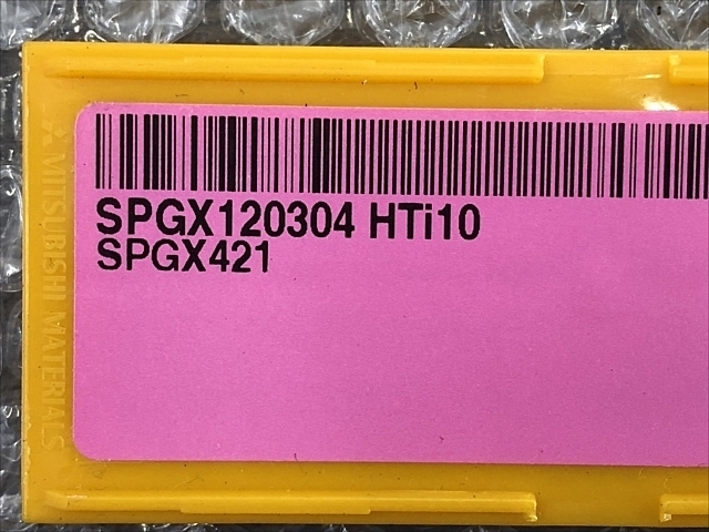 三菱マテリアル SPGX120304 インサート・チップ の画像 2枚目