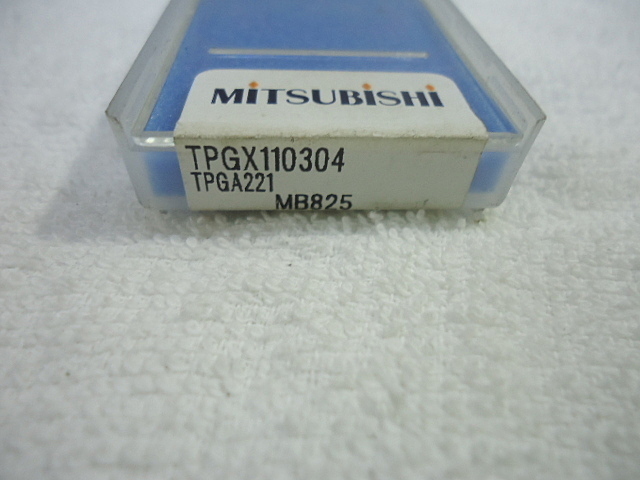 三菱マテリアル TPGX110304 インサート・チップ の画像 2枚目