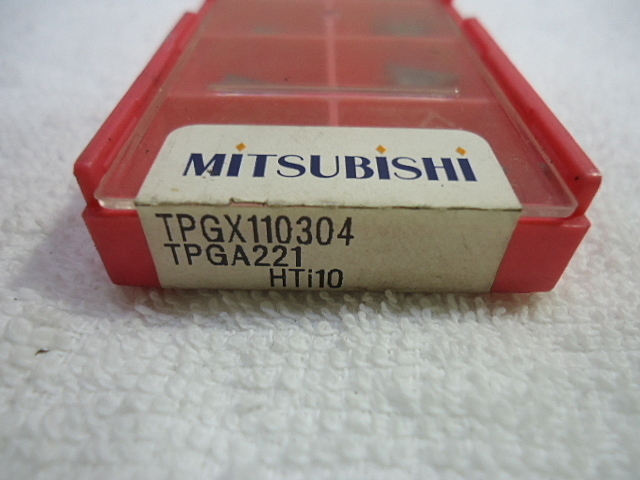 三菱マテリアル TPGX110304 インサート・チップ の画像 2枚目